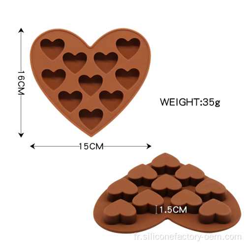 Moule à gâteau à outils de cuisson en silicone réutilisable